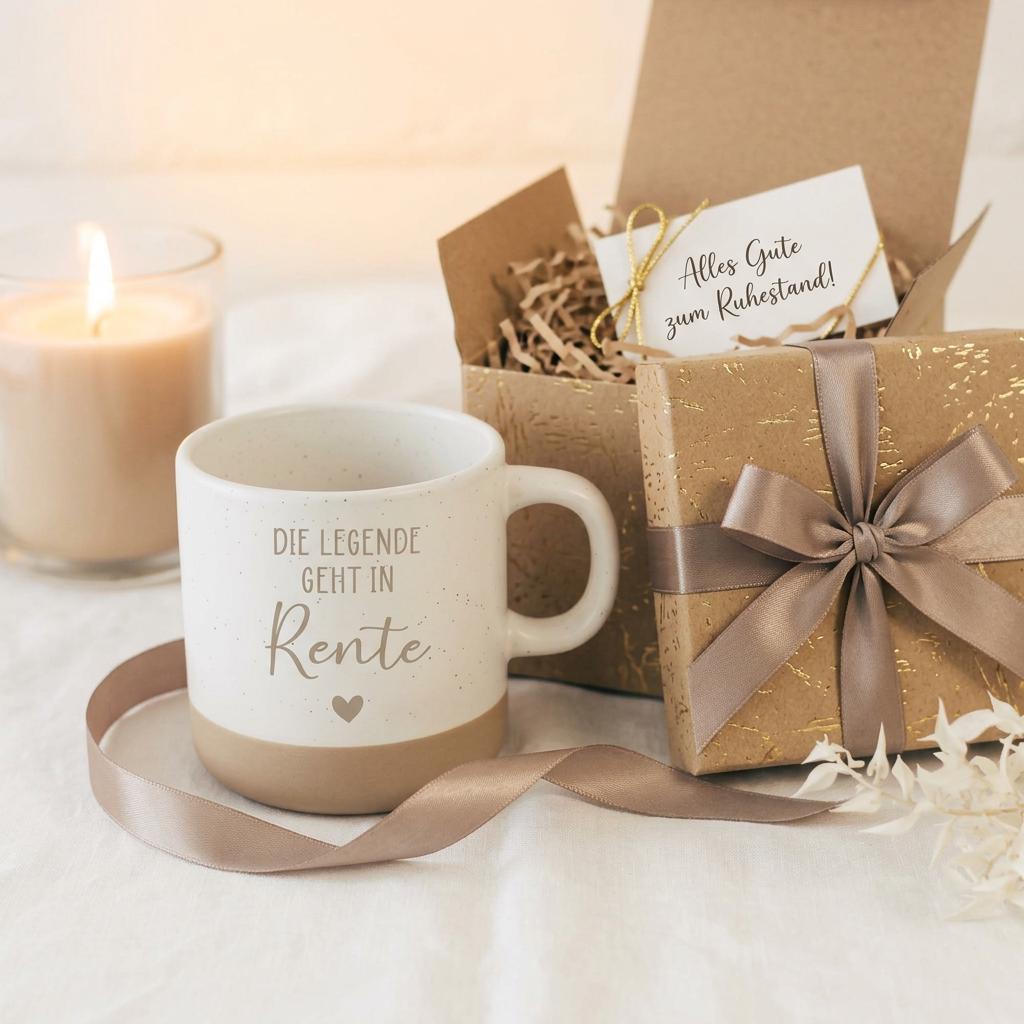 Geschenk zum Ruhestand Kollegin – Die Legende geht in Rente Tasse – Lustiges Abschiedsgeschenk Kollegin Kollege – Geschenk zu Pensionierung