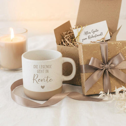 Geschenk zum Ruhestand Kollegin – Die Legende geht in Rente Tasse – Lustiges Abschiedsgeschenk Kollegin Kollege – Geschenk zu Pensionierung