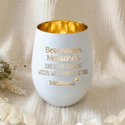 Personalisiertes Windlicht mit Name | Geschenk für besonderen Menschen | Freundschaft Geschenk | Danke Geschenk | Weihnachten, Geburtstag