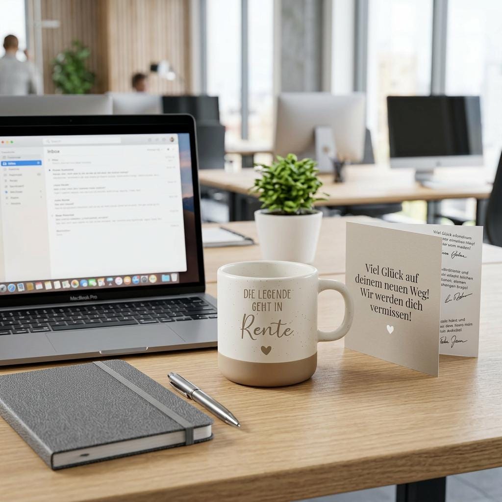 Geschenk zum Ruhestand Kollegin – Die Legende geht in Rente Tasse – Lustiges Abschiedsgeschenk Kollegin Kollege – Geschenk zu Pensionierung
