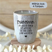 Erzieherin Geschenk | Erzieherinnen pflanzen Samen des Wissens Becher | Danke Erzieherin | Steingut Tasse | 280 ml