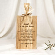 Geschenk Ruhestand Holzbrett • Rezept für den Ruhestand • Abschiedsgeschenk Kollege Kollegin • Rentengeschenk • Pensionierung Geschenk