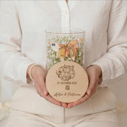 Hochzeit Geschenk personalisiert | Geldgeschenk Hochzeit mit Namen & Datum | Hochzeitsgeschenk personalisiert | Geschenk Brautpaar