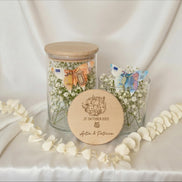 Hochzeit Geschenk personalisiert | Geldgeschenk Hochzeit mit Namen & Datum | Hochzeitsgeschenk personalisiert | Geschenk Brautpaar