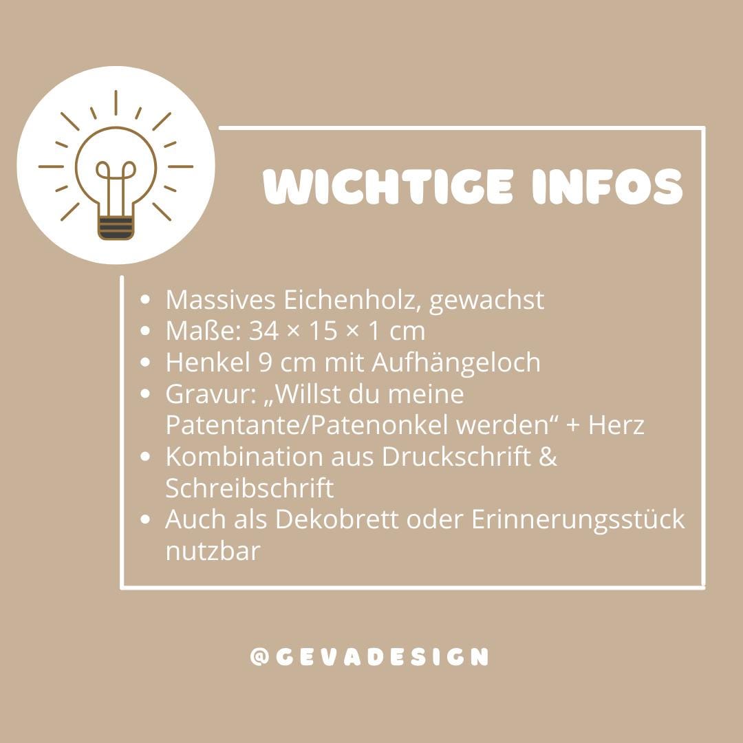 Hochzeitsgeschenk personalisiert • Holzbrett Eiche mit Namen & Datum • Just Married Geschenk Brautpaar • Geschenk zur Hochzeit