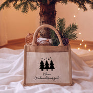 Wichtelgeschenk Weihnachten | Jutetasche Kleine Weihnachtsauszeit | Weihnachtsgeschenk Mitarbeiter Kollegin | Geschenktasche, Gastgeschenk