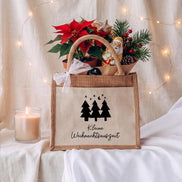 Wichtelgeschenk Weihnachten | Jutetasche Kleine Weihnachtsauszeit | Weihnachtsgeschenk Mitarbeiter Kollegin | Geschenktasche, Gastgeschenk