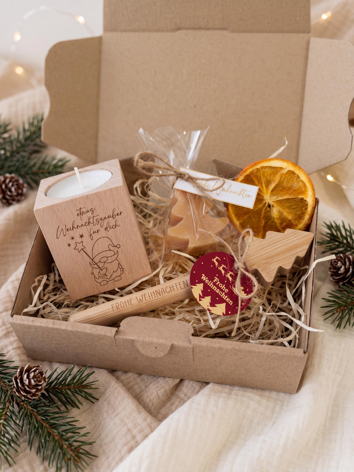 Weihnachtsset Mitgebsel | Weihnachtsgeschenk Mitarbeiter | Wichtelgeschenk | Team Geschenk Kollegen | Gastgeschenk Weihnachten, Überraschung
