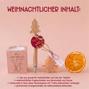 Weihnachtsset Mitgebsel | Weihnachtsgeschenk Mitarbeiter | Wichtelgeschenk | Team Geschenk Kollegen | Gastgeschenk Weihnachten, Überraschung