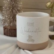 Weihnachten Tasse – Frohe Weihnachten – Weihnachtsauto mit Tannenbaum – Geschenk Mitarbeiter Kollegen – Wichtelgeschenk – Glühwein Tasse