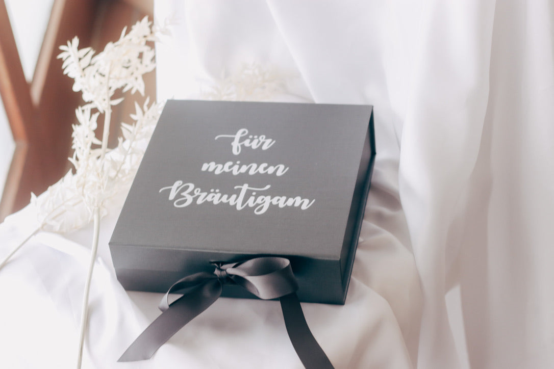 Geschenkbox "für meinen Bräutigam"
