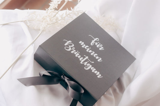 Geschenkbox "für meinen Bräutigam"