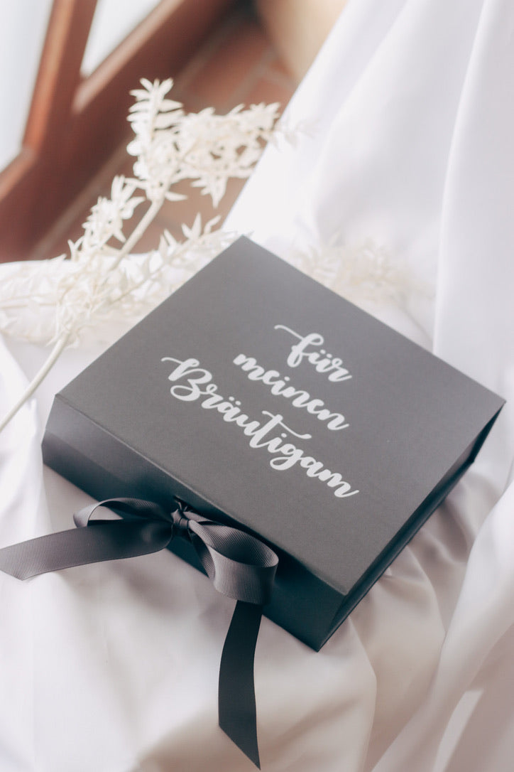 Geschenkbox "für meinen Bräutigam"