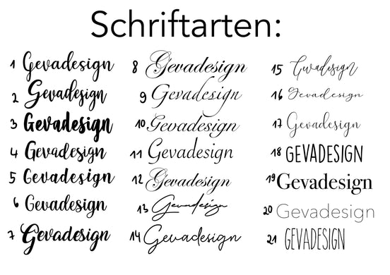 Personalisierte Etiketten für Gastgeschenke und Co