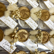 Gastgeschenk Rosenbox Rosenseife Personalisiert - Hochzeit - Standsamt - Mit Namen