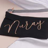 Kosmetiktasche Weihnachten JGA Geschenk Trauzeugin Brautjungfer Mama Schwester Personalisiert verschiedene Farben