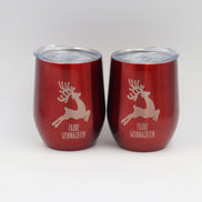 Glühweinbecher Weihnachten Firmenfeier Mitarbeitergeschenk - Glühwein Tasse auf Wunsch mit Personalisierung
