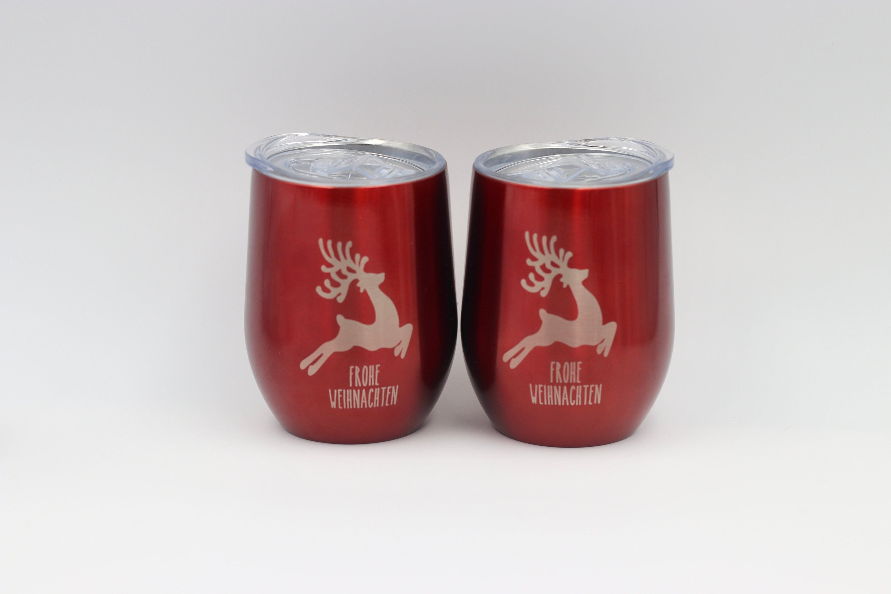 Glühweinbecher Weihnachten Firmenfeier Mitarbeitergeschenk - Glühwein Tasse auf Wunsch mit Personalisierung