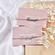 Trauzeugin Brautjunger Geschenk - Armband - Team Bride - Willst du meine Trauzeugin sein, Trauzeugin fragen Brautjungfer fragen