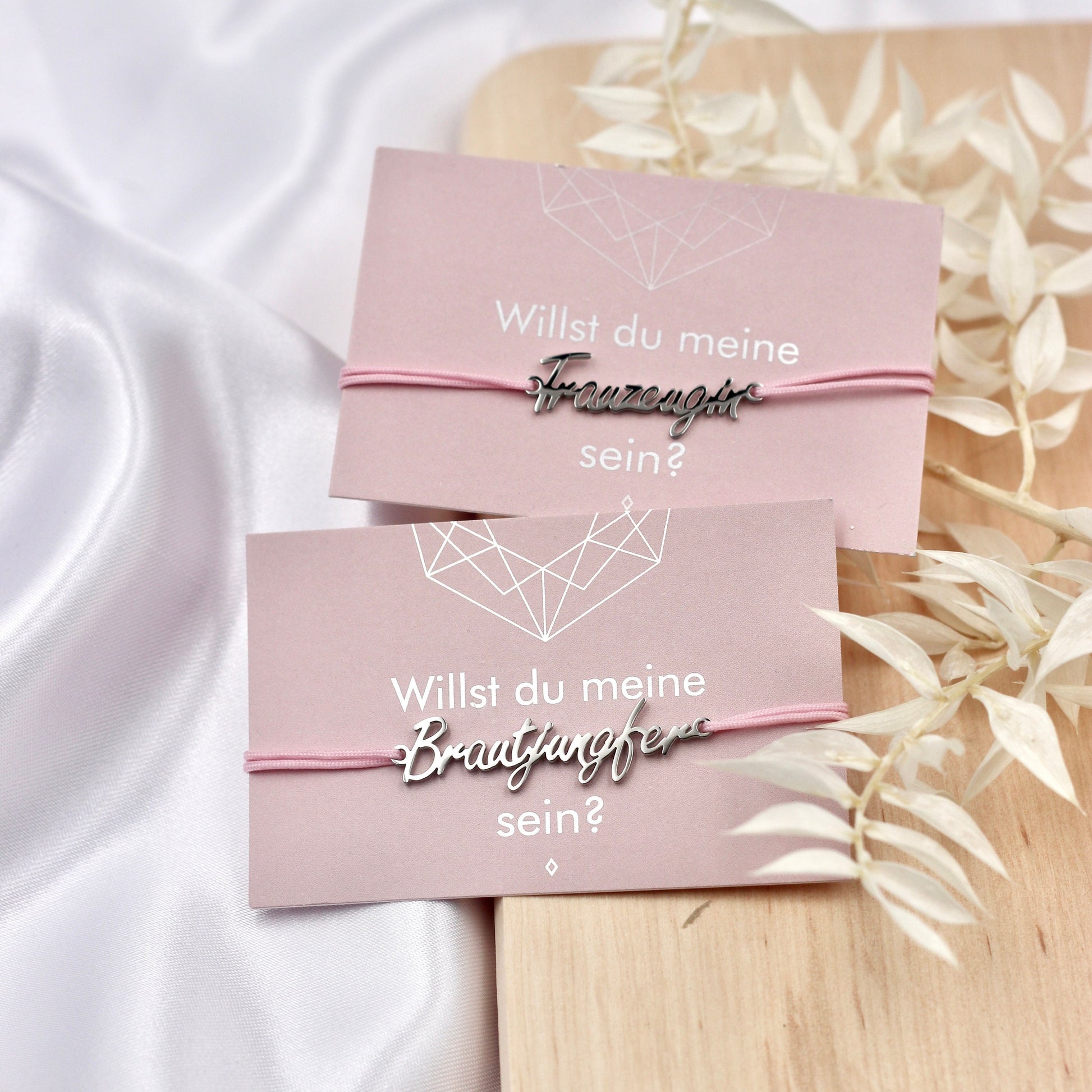 Trauzeugin Brautjunger Geschenk - Armband - Team Bride - Willst du meine Trauzeugin sein, Trauzeugin fragen Brautjungfer fragen