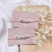 Trauzeugin Brautjunger Geschenk - Armband - Team Bride - Willst du meine Trauzeugin sein, Trauzeugin fragen Brautjungfer fragen
