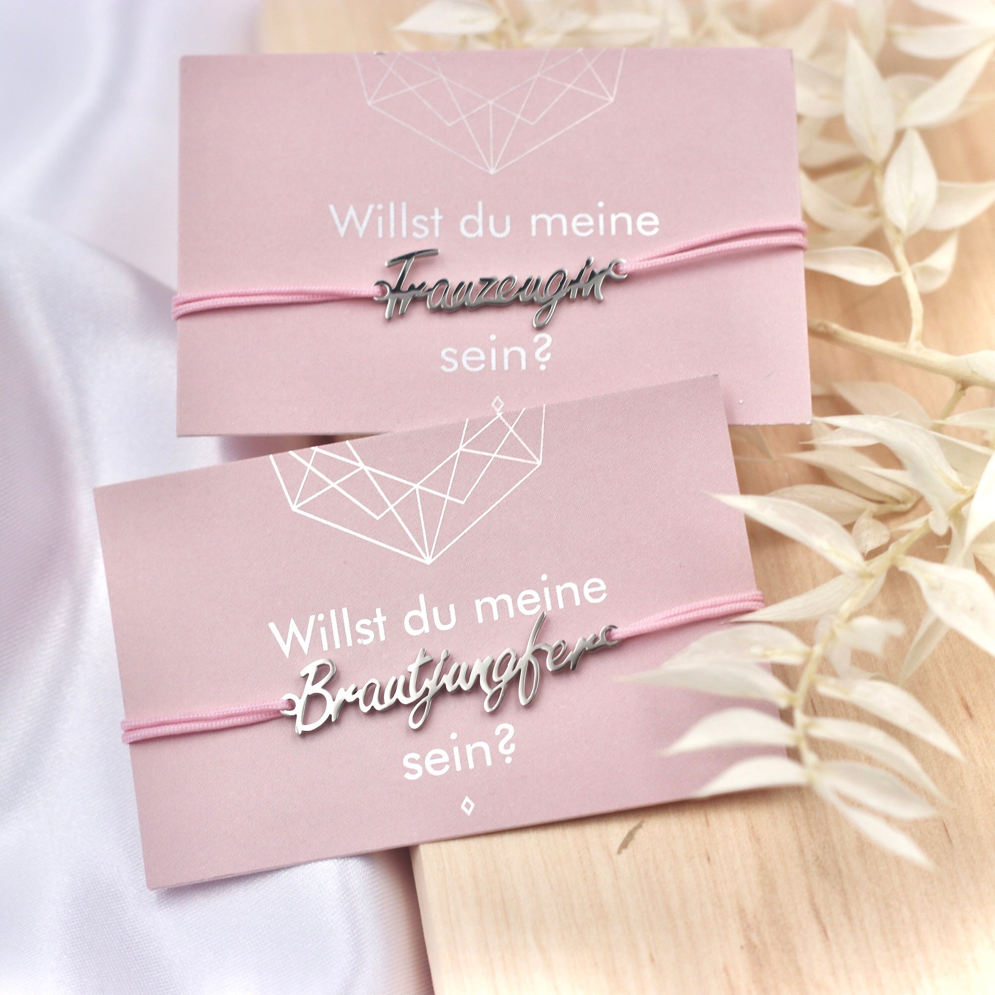 Trauzeugin Brautjunger Geschenk - Armband - Team Bride - Willst du meine Trauzeugin sein, Trauzeugin fragen Brautjungfer fragen