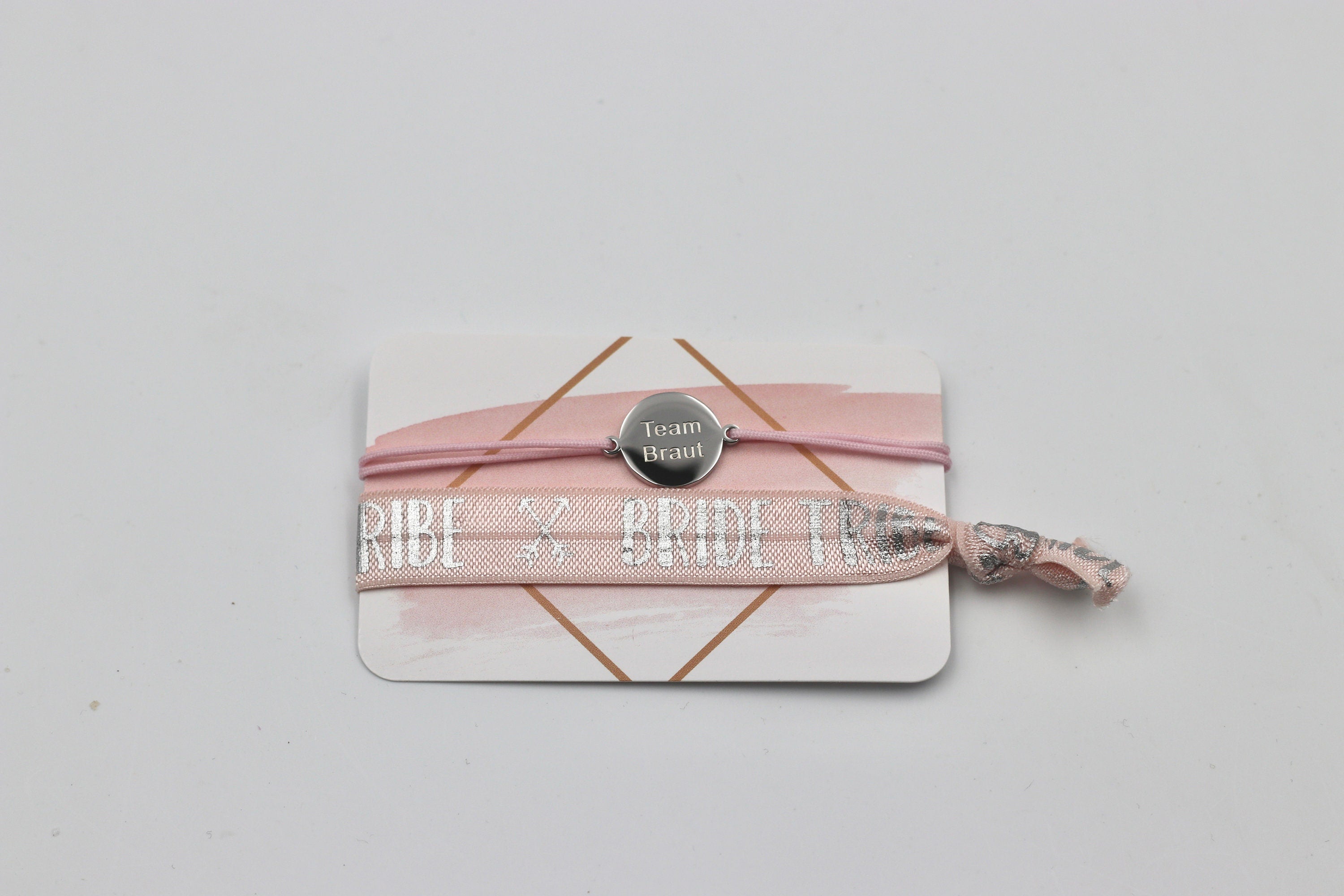 JGA Team Bride Armband - auch im Set erhältlich - Bride Tribe - Tram Braut - Trauzeugin Brautjungfer Sagdic