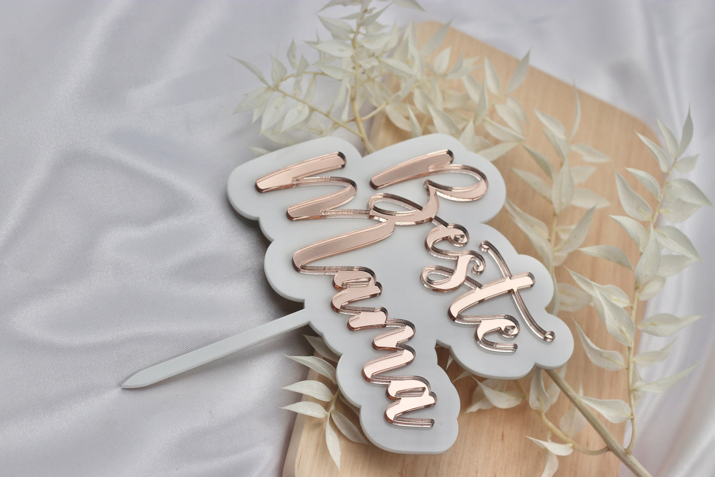 Muttertag Cake topper "Beste Mama" - Geschenke für die Mama, Mothersday Kuchen