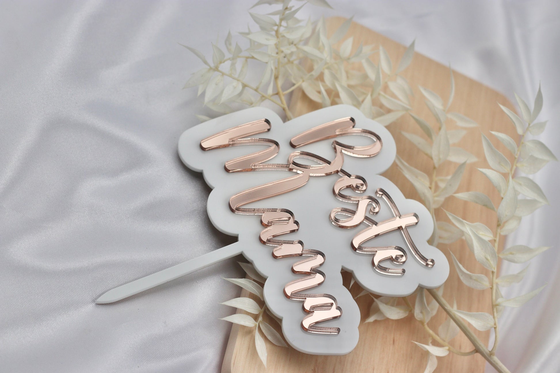 Muttertag Cake topper "Beste Mama" - Geschenke für die Mama, Mothersday Kuchen