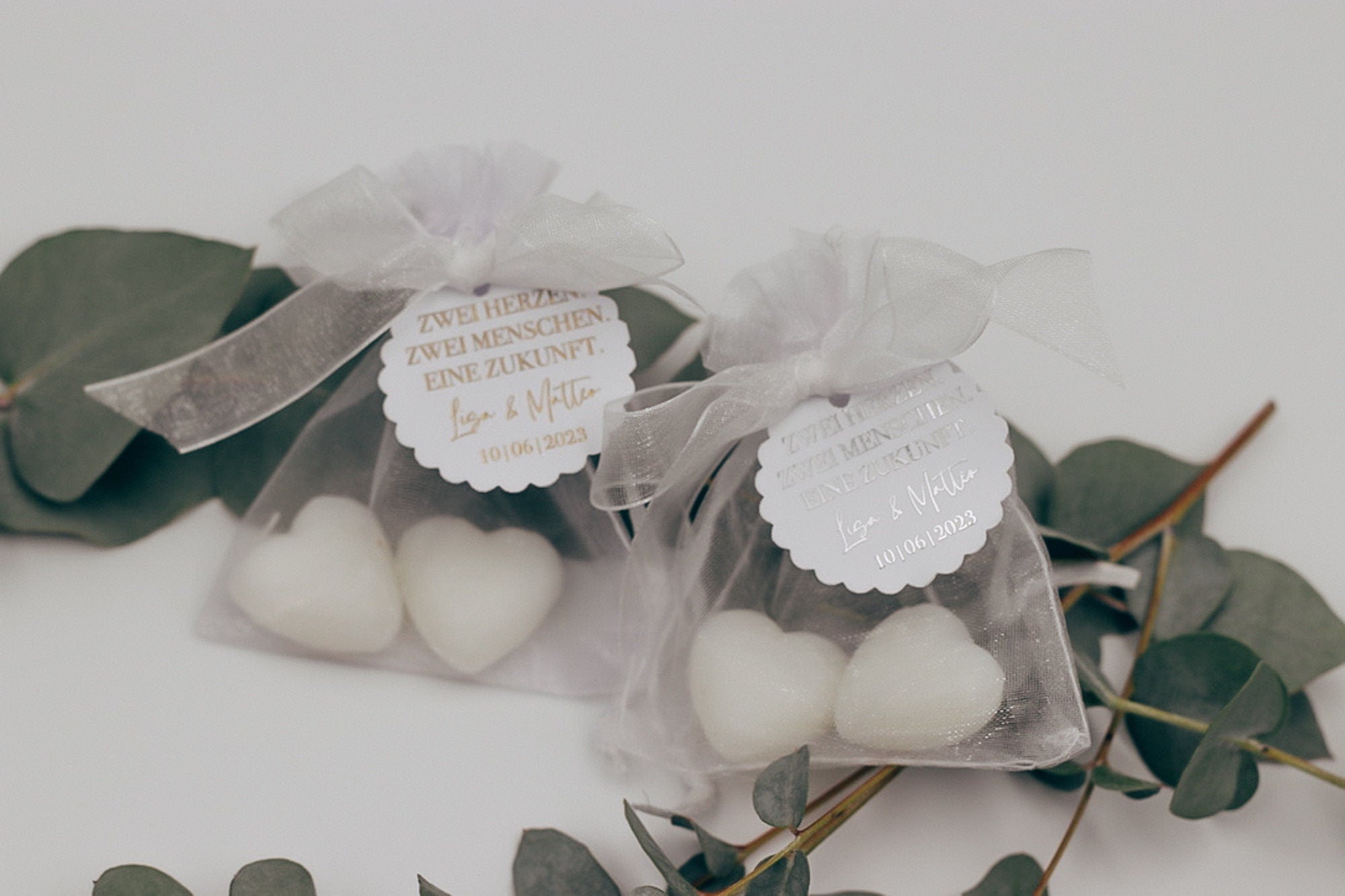 Gastgeschenk Hochzeit personalisiert 