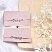 Trauzeugin Brautjunger Geschenk - Armband - Team Bride - Willst du meine Trauzeugin sein, Trauzeugin fragen Brautjungfer fragen