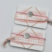 JGA Team Bride Armband - auch im Set erhältlich - Bride Tribe - Tram Braut - Trauzeugin Brautjungfer Sagdic