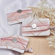 JGA Team Bride Armband - auch im Set erhältlich - Bride Tribe - Tram Braut - Trauzeugin Brautjungfer Sagdic