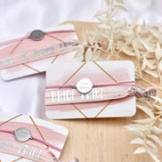 JGA Team Bride Armband - auch im Set erhältlich - Bride Tribe - Tram Braut - Trauzeugin Brautjungfer Sagdic