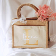 Personalisierte Jutetasche | Team Braut | Schwester | Mutter | Trauzeugin | Beste Freundin | JGA Deko | Brautjungfer