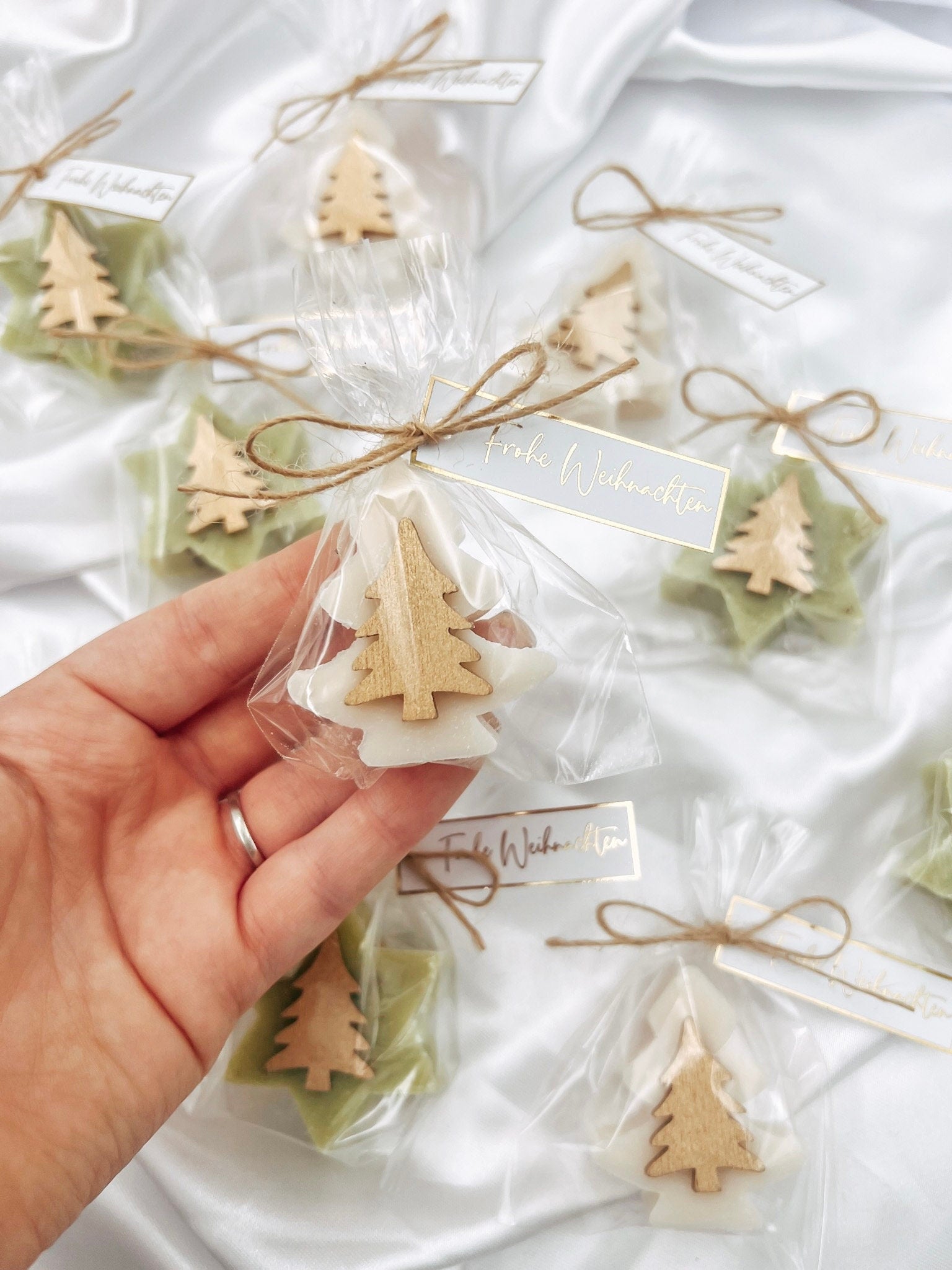 Gastgeschenk Weihnachten Seife mit 