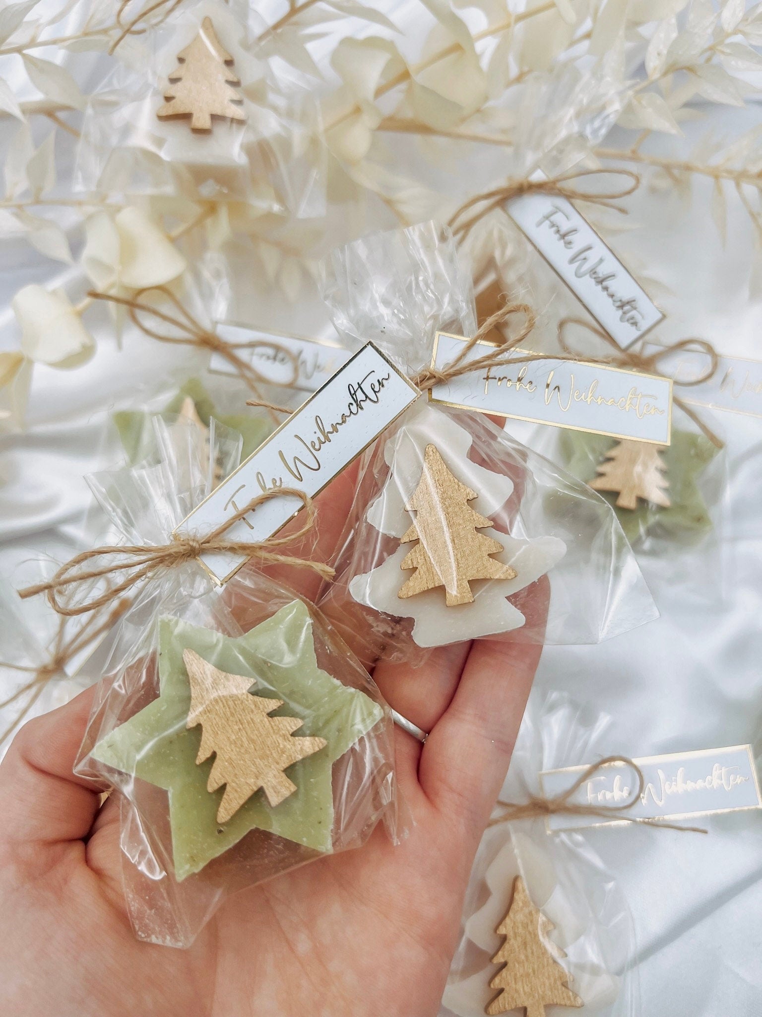 Gastgeschenk Weihnachten Seife mit 