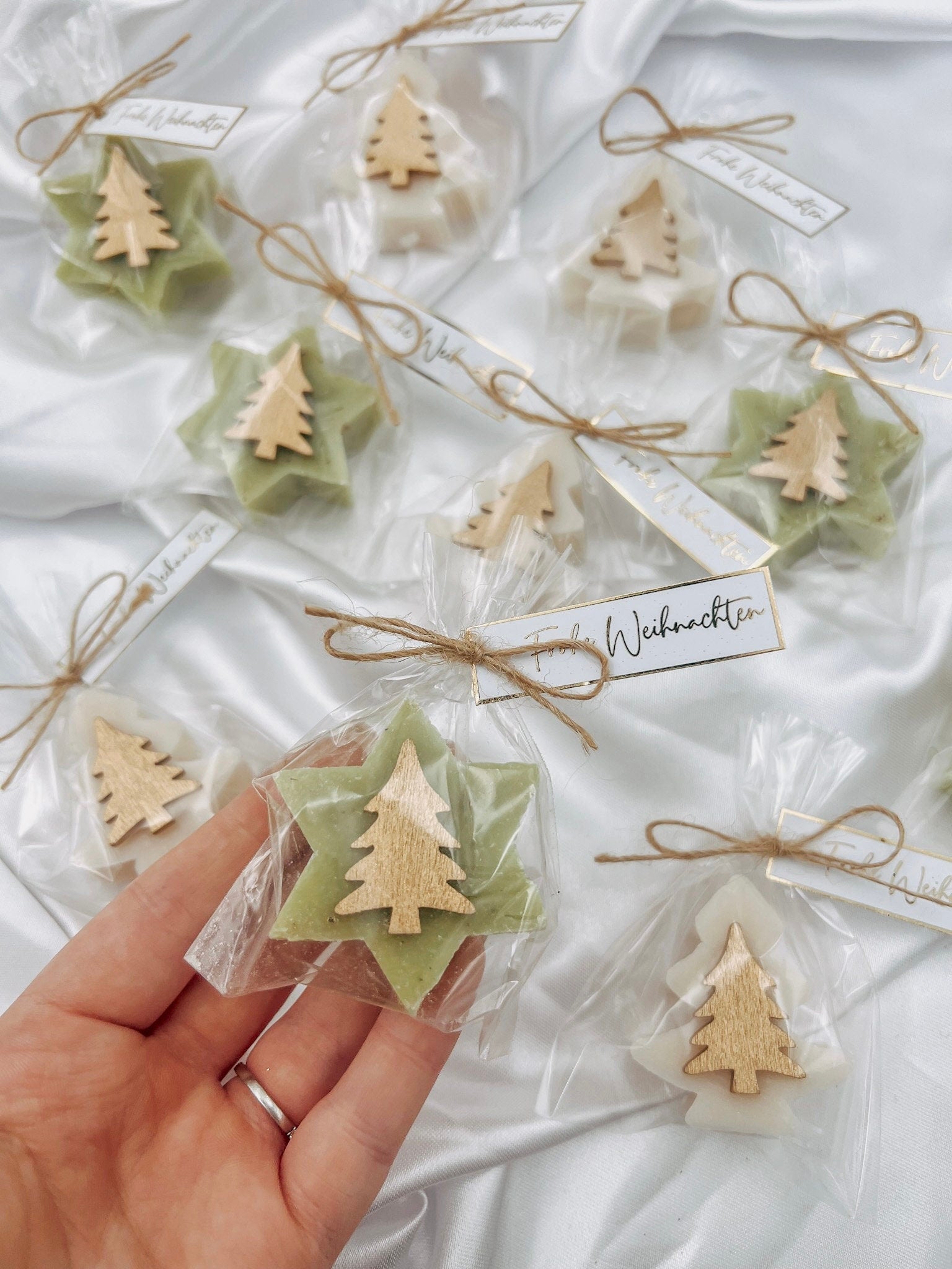 Gastgeschenk Weihnachten Seife mit 