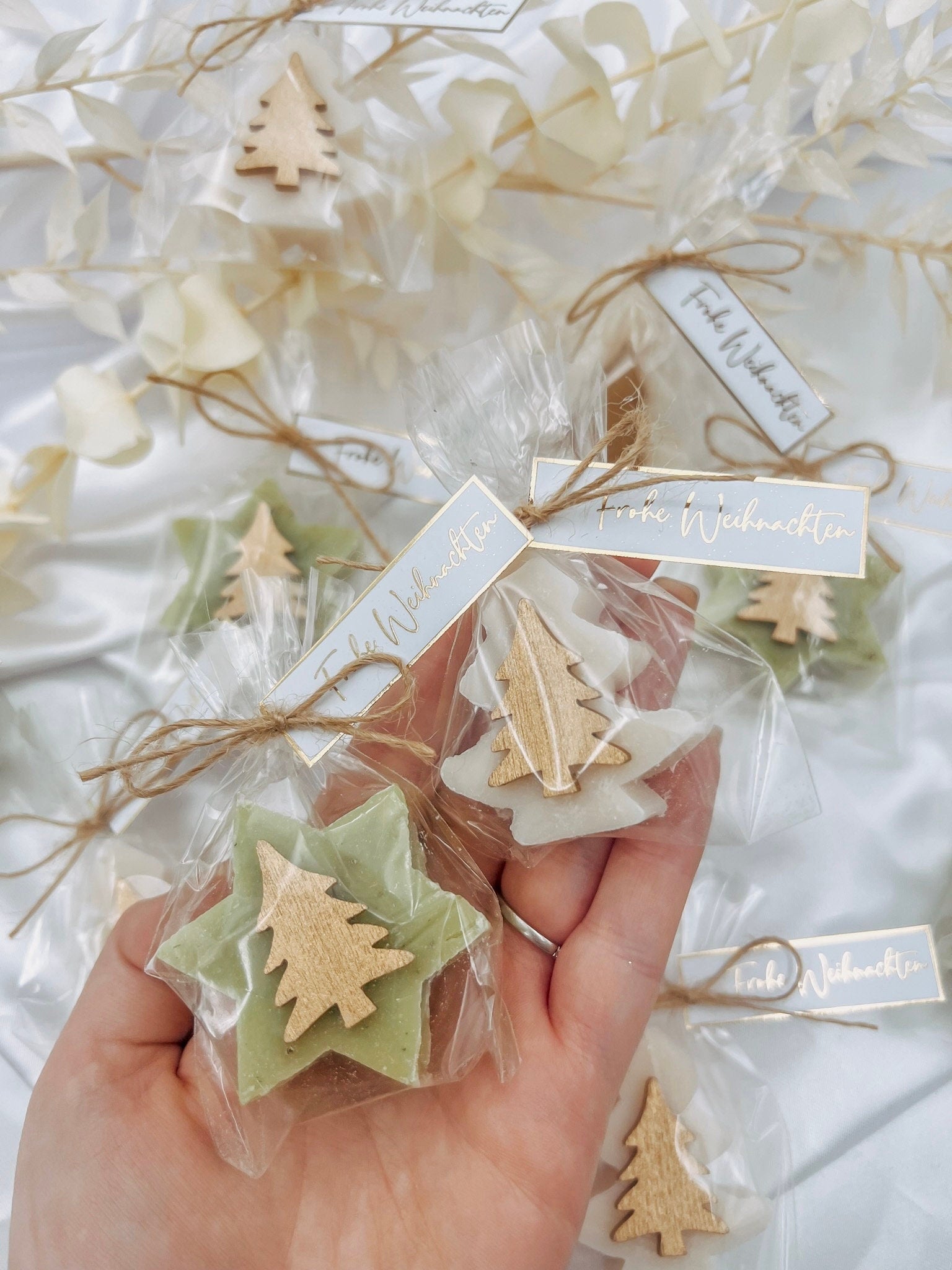 Gastgeschenk Weihnachten Seife mit 