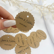 Personalisierte Etiketten für Gastgeschenke, Hochzeit, Taufe, Geburtstag, Sözümüz Söz, Verlobung