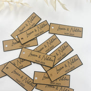 Personalisierte Etiketten für Gastgeschenke, Hochzeit, Taufe, Geburtstag, Sözümüz Söz, Verlobung
