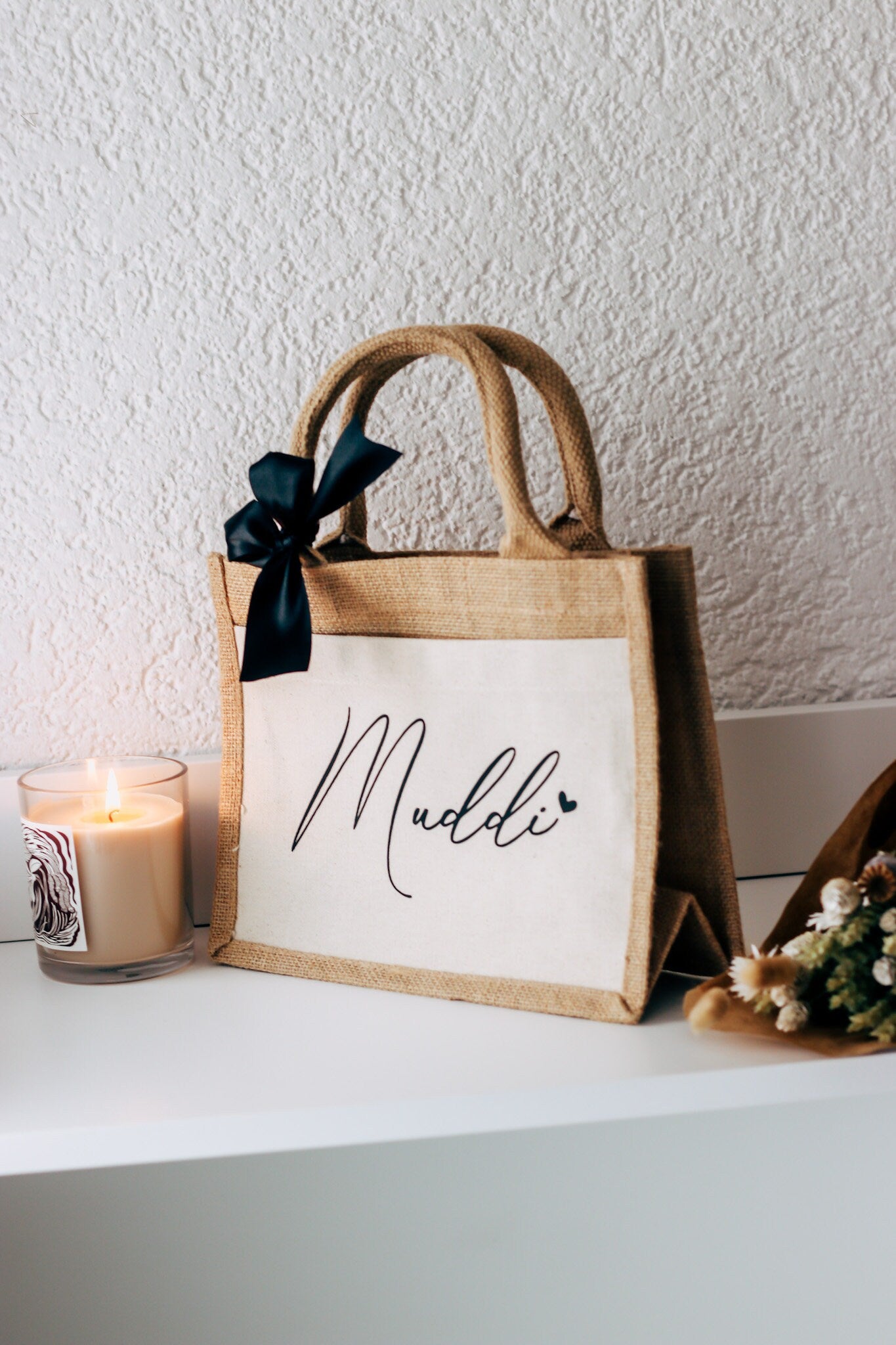 Muttertagsgeschenk Tasche "Muddi" lustig - Geschenk Mutter - Danke Mama
