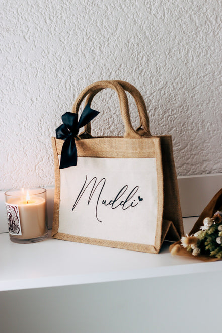 Muttertagsgeschenk Tasche "Muddi" lustig - Geschenk Mutter - Danke Mama