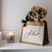 Personalisierte Jutetasche | Team Braut | Schwester | Mutter | Trauzeugin | Beste Freundin | JGA Deko | Brautjungfer