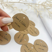 Personalisierte Etiketten für Gastgeschenke, Hochzeit, Taufe, Geburtstag, Sözümüz Söz, Verlobung