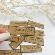 Personalisierte Etiketten für Gastgeschenke, Hochzeit, Taufe, Geburtstag, Sözümüz Söz, Verlobung