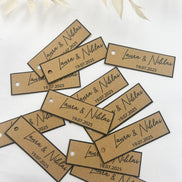 Personalisierte Etiketten für Gastgeschenke, Hochzeit, Taufe, Geburtstag, Sözümüz Söz, Verlobung