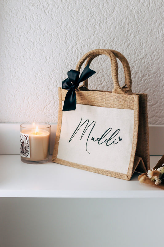 Muttertagsgeschenk Tasche "Muddi" lustig - Geschenk Mutter - Danke Mama