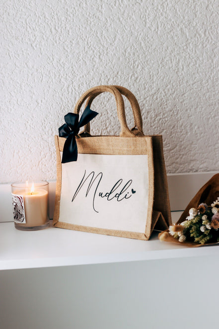 Muttertagsgeschenk Tasche "Muddi" lustig - Geschenk Mutter - Danke Mama