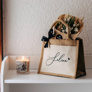 Personalisierte Jutetasche | Team Braut | Schwester | Mutter | Trauzeugin | Beste Freundin | JGA Deko | Brautjungfer